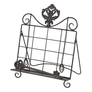 Étagère murale en métal rectangulaire noire, résistante à la rouille, pour la cuisine ou la maison - Product Image 2