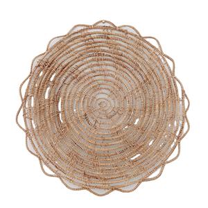 Al por mayor: Platos base de ratán ecológicos hechos a mano, Salvamanteles de ratán natural duradero de 13 pulgadas, con grosor personalizado, de Vietnam - Product Image 1