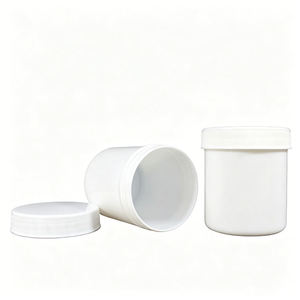 Emballage en plastique, pot en plastique PP blanc de 3 oz à parois droites, finition de col 62-400, pots en plastique - Product Image 4