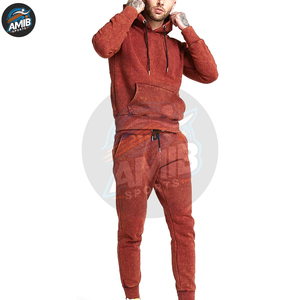 New Style Winter Acid Wash Tracksuits Best Quality Customized Breathable Plus Size Men's Acid Wash Tracksuits Made In Pakistan - Product Image 2