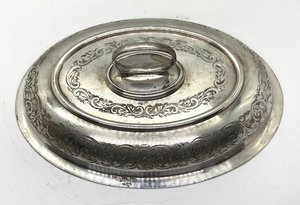 Commercial Grade Stainless Steel Tureen with Lid Elegant <b>Buffet</b> Soup <b>Server</b> - Product Image 2