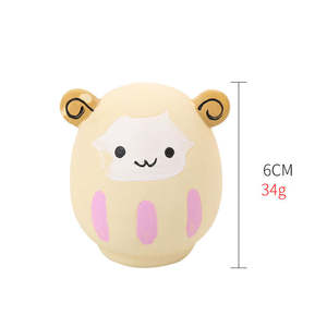 ของเล่นเคี้ยวสำหรับสุนัขรูปไข่น่ารัก ทำจากยางลาเท็กซ์ ทนทานต่อการกัด ช่วยทำความสะอาดฟัน เป็นมิตรต่อสิ่งแวดล้อม ใช้ได้หลากหลายรูปแบบ มีเสียงบีบ - Product Image 6