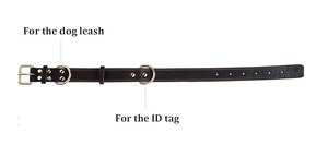 Collier pour chien en cuir de buffle motif alligator avec pointes et clous brillants, fabrication OEM en gros - Product Image 4