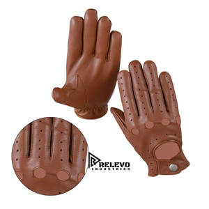 Guantes Clásicos para Conducir para Hombre – Guantes de Vestir de Piel de Cordero Genuina y Suave - Product Image 3