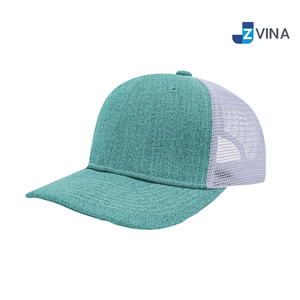 Gorra Trucker de Malla Ajustable con Logotipo Personalizado, Unisex, Transpirable, Mezcla de Poliéster y Algodón, Cierre a Presión, para Uso en Exteriores en Verano - Product Image 1