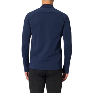 Sudadera de gimnasio para entrenamiento de Fitness para hombre, ropa con agarre de mano, diseño personalizado, cremallera 1/4, tela de LICRA/poliéster, proveedor OEM - Product Image 2