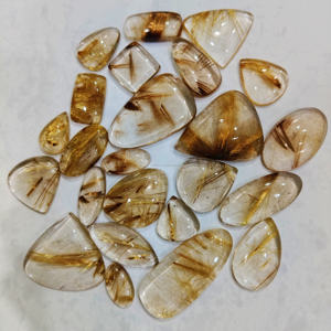 พลอยควอตซ์อัญมณีทรงหลวมทำจากทองแดงบริสุทธิ์เกรดดี - Product Image 1