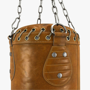 Sacs de frappe lourds pour adultes pour l'entraînement de boxe, en toile et PVC, hauteur réglable - Product Image 5