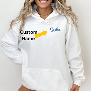 Sudadera con Capucha Extra Grande para Mujer, Diseño OEM, Estampado en la Espalda, 100% Algodón, Manga Larga, Estilo Casual para Otoño e Invierno - Product Image 3