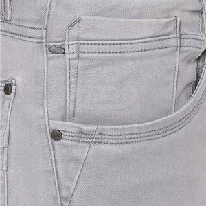 Pantalon en jean pour homme, coupe ajustée, style décontracté chic, confort quotidien, look moderne et élégant - Product Image 6