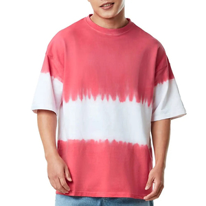 Camiseta de Punto para Hombre, Cómoda, Transpirable, de Secado Rápido, 100% Algodón, Sólida, de Corte Holgado, Manga Corta, Cuello Redondo, Informal, Color Personalizado - Product Image 1