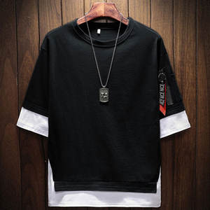 T-shirt Homme Personnalisé 100% Coton 300 GSM Épais Coupe Boxy Épaules Tombantes Col Rond Oversize Streetwear - Product Image 6