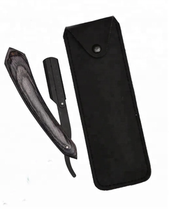 Rasoir de Barbier Professionnel Pliant à Lame Droite en Acier Inoxydable avec Manche – Épilateur Manuel pour Cheveux – Vente en Gros - Product Image 1