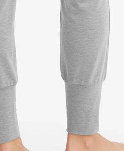 Pantalones Jogger Grises de Cintura Alta para Mujer 2026, Corte Regular, Tejido de Algodón, Cierre con Cordón, Estilo Casual, Color Sólido - Product Image 5