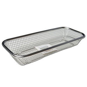 Plateaux en maille métallique en acier inoxydable de qualité chirurgicale, plateaux en fil métallique de classe I, certifiés CE, vente en gros d'instruments - Product Image 1