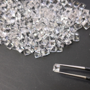 Topacio Blanco Natural de 3.5MM, Corte Princesa Cuadrado, Gemas Sueltas de la Mejor Calidad para Joyería - Product Image 6