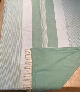 Toalla de Secado Rápido Ailoha Modelo 027, de Algodón con Rayas de una Sola Cara, para Deportes/Playa/Viajes - Product Image 1