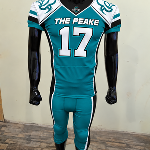 Ensemble d'uniformes de football américain personnalisés pour femmes – Maillot sans manches respirant et pantalon de performance – Tenue de sport d'équipe personnalisable - Product Image 2