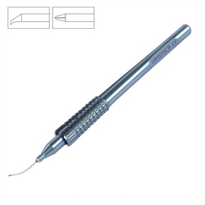 Pinzas de Microcapsulorrexis Oftálmicas Opitech de Calidad Premium, 21g, Eje Curvo de 25mm - Product Image 2