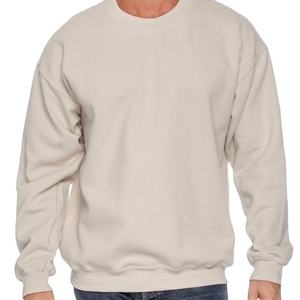 Sweat-shirt pour homme à la mode, manches longues, uni, décontracté, vente en gros, 100% coton, prix bas, design personnalisé, haute qualité - Product Image 1