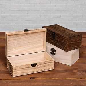 Wooden <b>Storage</b> Box Rectangular Luxury wooden jewelry organizer Clear glass lid <b>storage</b> box Ring <b>storage</b> display Boxes - Product Image 2