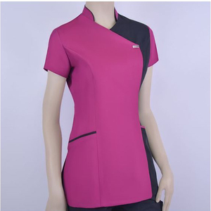 Top Fashion Unisex Cotton Woven <b>Scrub</b> Sets Medical Spa Salon Uniform <b>Scrub</b> Suit for Hospital Use Customized Color Brand Name - Product Image 1