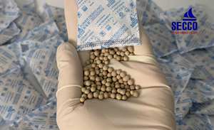 Argile activée déshydratante 25% d'absorption 30/40/50g Tissu bleu Vietnam MOQ 10kg - Product Image 6