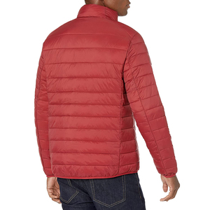 Veste d'hiver matelassée pour homme de haute qualité avec col montant et logo frontal, séchage rapide, design personnalisable - Product Image 2