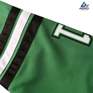 Camisetas de hockey sobre hielo cómodas con logotipo personalizado 100% poliéster para adultos, proveedor OEM/ODM de ropa deportiva, camisetas de hockey sobre hielo para equipos. - Product Image 5