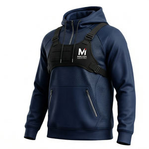 Hoodie Tactique Modulaire de Luxe Urban Techwear Essentiel par MALUZA INDUSTRIES Édition Signature Harnais Poitrine 2026Pro - Product Image 5