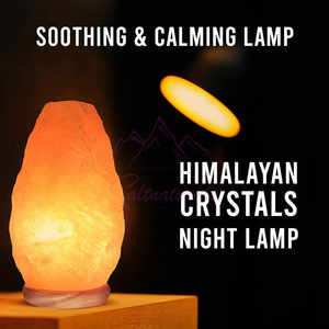 Lampe de sel de l'Himalaya pour la décoration de table, lumière relaxante, lampe de sel de l'Himalaya pour une ambiance cosy à la maison - Product Image 2
