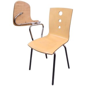 Chaise d'école ergonomique durable au design moderne avec structure métallique pour les enfants et les étudiants - Product Image 5