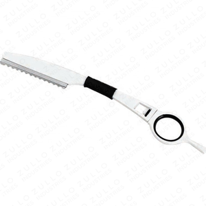 Navaja de Afeitar de Acero Inoxidable con Mango de Madera de Alta Calidad, Plegable, Herramienta de Barbería, Logotipo Personalizado, Fabricante OEM - Product Image 2