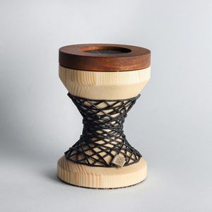 Quemador de Incienso Ecológico de Madera de Pino Hecho a Mano con Diseño de Cuerda, Soporte Aromático para Decoración Otoñal del Hogar - Product Image 3