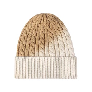 New Fashionable Customized Logo Digital Printing Breathable Waterproof 100% Acrylic Beanie Cap High Quality Embroidery Unisex - Product Image 2