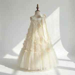 Nuevo Vestido de Verano con Cuello Halter para Niñas de 3 a 10 Años, Estilo Princesa, Ideal para Fiestas en la Playa, Alta Calidad - Product Image 3