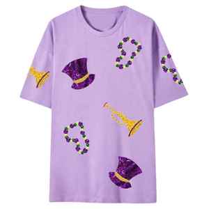 Camisetas de Moda de Alta Calidad Personalizadas 100% Algodón Brillante, Transpirables y de Secado Rápido con Pedrería para Mujer - Product Image 6