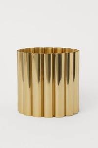 Pot de fleurs décoratif en métal de style nordique moderne avec support en fer, jardinière d'intérieur pour la décoration de la maison et du balcon - Product Image 2