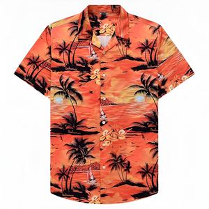 T-shirt décontracté en coton 100 % pour homme, style asiatique, manches courtes, uni, en satin tricoté, 280 g/m², collection été 2025 - Product Image 1