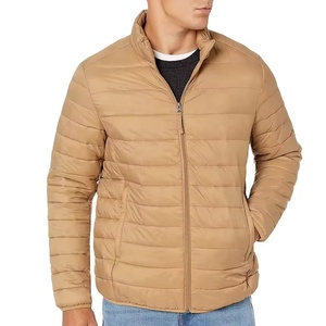 <b>Puffer</b> <b>Hooded</b> <b>Jacket</b> <b>Men</b> Winter Wind Breaker Bomber <b>Jacket</b> Poly Filled Outwear Clothing Casual Quilted <b>Jacket</b> Long Sleeve - Product Image 1