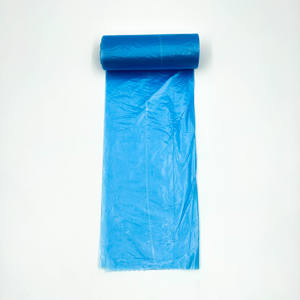 Fabricante de fábrica Personalización Plástico desechable Reciclar Cordón Basura Bolsa de basura biodegradable GRS, estándar de PCR - Product Image 1