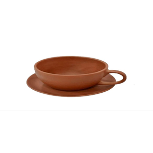 Maceta de terracota ligera hecha a mano, diseño Art Déco moderno, maceta ecológica para exteriores, ideal para Diwali y casas de retiro. - Product Image 1