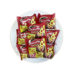 Gaufrettes enrobées de chocolat au goût sucré de guimauve et confiture de fraises, texture moelleuse, 264g, qualité supérieure - Product Image 3