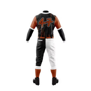 Uniformes de Béisbol y Sóftbol Sublimados Transpirables de Secado Rápido con Logotipo Personalizado para Hombres Adultos, Venta al Por Mayor - Product Image 3