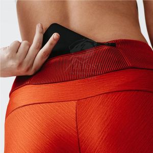 Women's High Waist Yoga <b>Leggings</b> Spandex Knitted Solid Comfortable Quick Dry Breathable Padded <b>Workout</b> <b>with</b> Invisible <b>Pocket</b> - Product Image 6