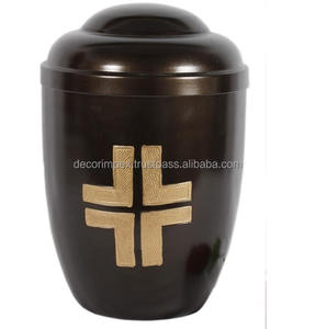 โกศศพโลหะแบบตะวันตกสำหรับขี้เถ้ากระดูกมนุษย์โกศ - Product Image 1