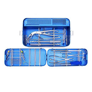 ชุดเครื่องมือผ่าตัดเสริมจมูก AISLING INTERNATIONAL AI-AS-MF-019 ระดับ Class II ผลิตจากเหล็กกล้าไร้สนิมเยอรมัน ใช้งานด้วยมือ นำกลับมาใช้ใหม่ได้ คุณภาพสูง 1 - Product Image 1