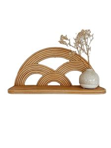 Airplane Design Rattan wall-mounted <b>shelf</b> for kids Woven Floating Storage Rack Boho Nursery Wall Decor Storage Display <b>Shelf</b> <b>Box</b> - Product Image 1