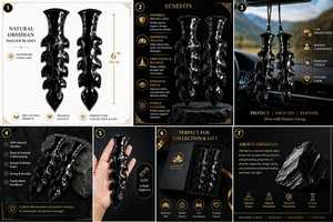 Cuchillo de Cristal Hecho a Mano con Punta de Flecha, Gema Natural Premium, Regalo Espiritual para Ella, Tendencia de Moda de Gujarat - Product Image 6