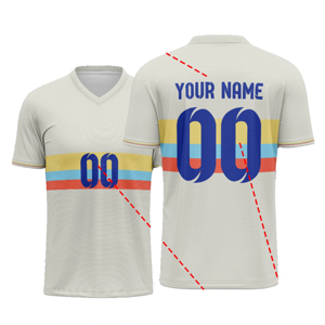 Uniformes de Fútbol Sublimados de Nailon y Spandex Personalizados Premium, Conjunto de Camiseta de Entrenamiento Transpirable de Secado Rápido OEM - Product Image 1